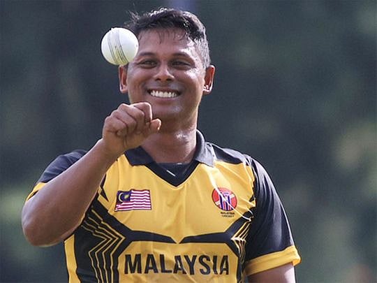Malaysia's Syazrul Idrus becomes the first bowler to take seven wickets ...