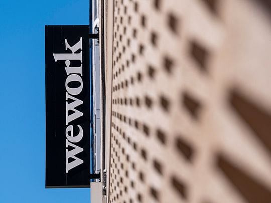 Once worth $47 billion, WeWork shares near zero after bankruptcy warning