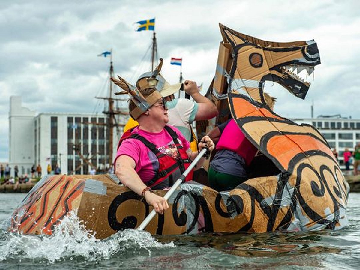 Obat Ragatal Photos: Great Salem Maritime Cardboard Boat Regatta