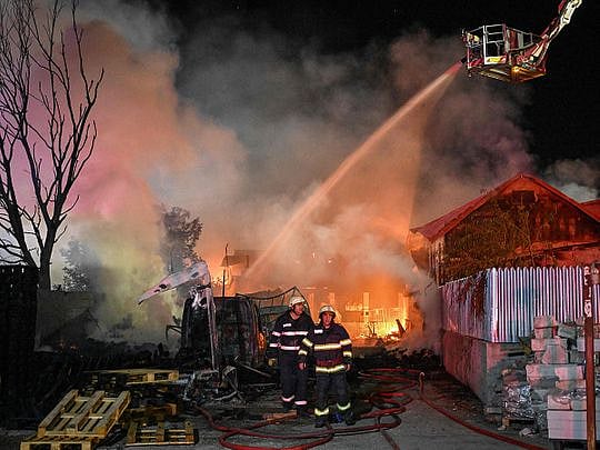 One dead, 46 injured in Romania gas station explosion