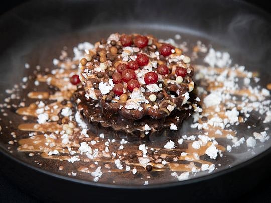 Deconstructed Black Forest Cake