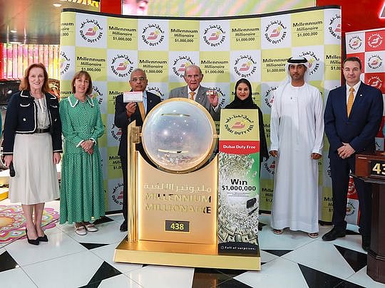UAE: Indian technician wins $1 million in Dubai Duty Free draw