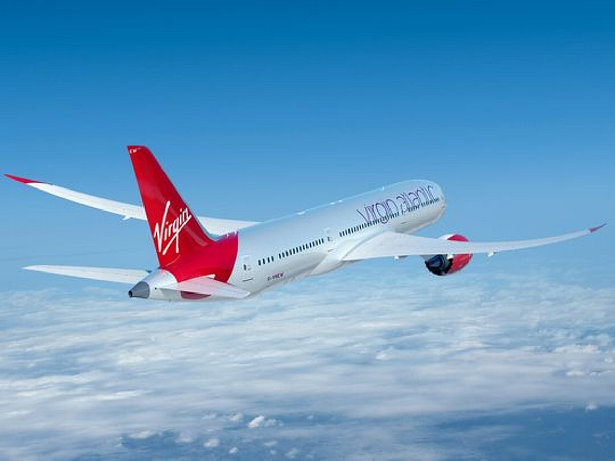 Firgin First Watch: Virgin Atlantic completes first-ever transatlantic flight using ...