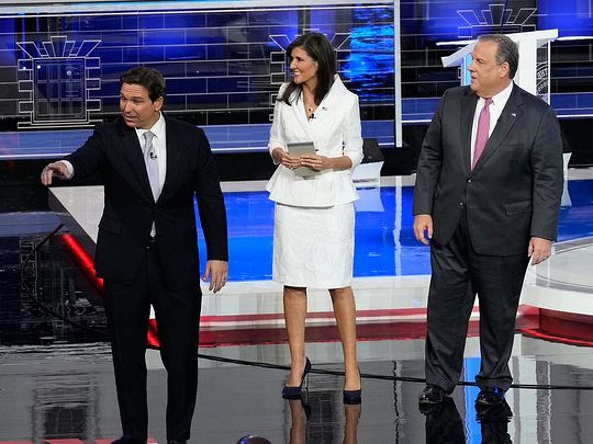 Donald Trump Rival Trump’s rivals clash at debate but do little to dent his lead in US race
