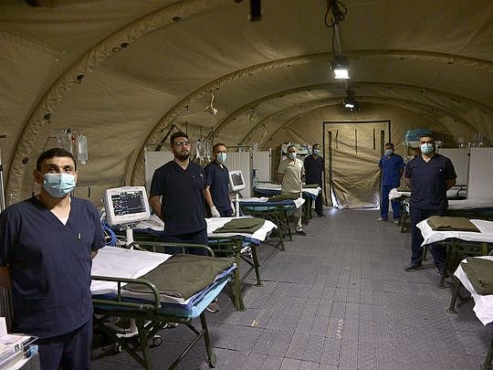 Emirati integrated field hospital launched in Gaza