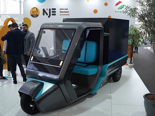 Neumann János University develops hydrogen-powered fuel cell vehicle