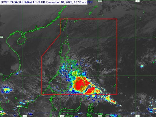 Thousands flee as Tropical Storm Jelawat hits southern Philippines