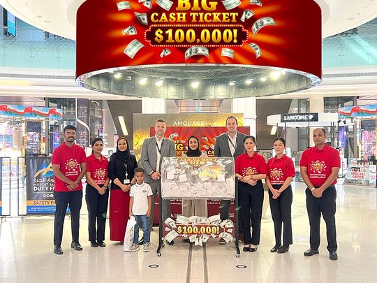 Indian national wins Muscat Duty Free Big Cash Ticket raffle