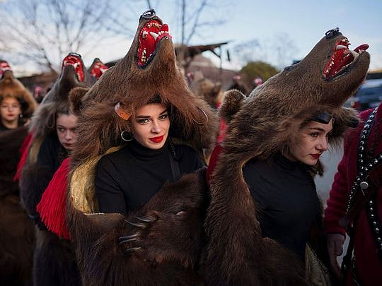 Photos: Dancing with the bears lives on as a unique custom in Romania