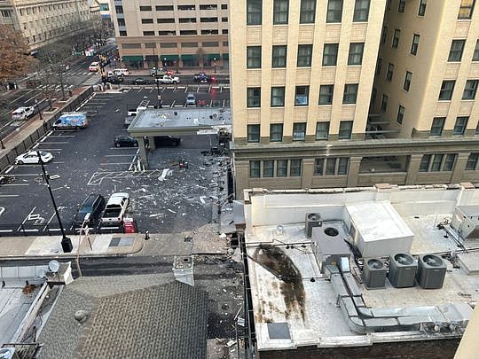 US: Explosion at historic Texas hotel injures 21 and scatters debris in ...
