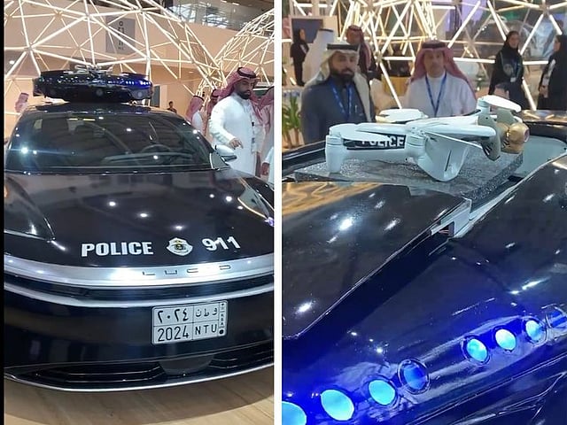 Watch: Saudi Arabia unveils locally manufactured Lucid electric vehicle