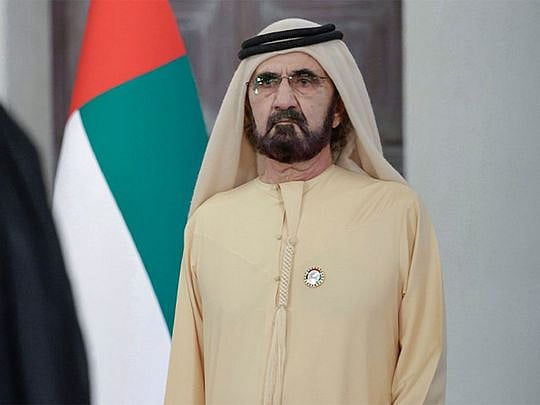 “You better start running when you wake up,” says Mohammed bin Rashid ...