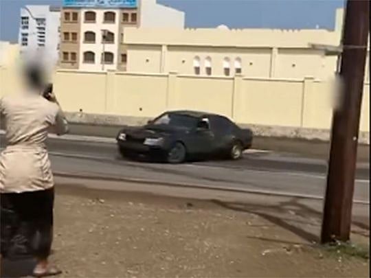 Video: Two arrested for car drifting, reckless driving in Oman
