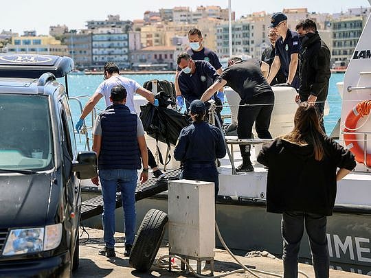 At least three children dead after migrant boat capsizes off Greece