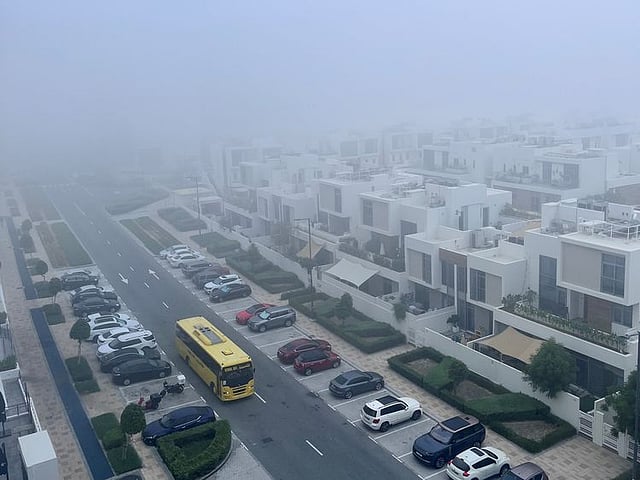 Temperature Red Fog alert: Yellow and red alert issued in Abu Dhabi, Dubai, Sharjah, Ajman