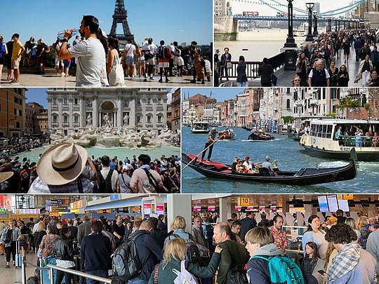 Europe's summer tourist rush: Know the top 10 busiest cities
