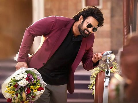 Prabhas reveals the first look from his new film 'The Raja Saab'
