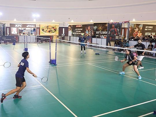 RAK Mall hosts badminton tournament