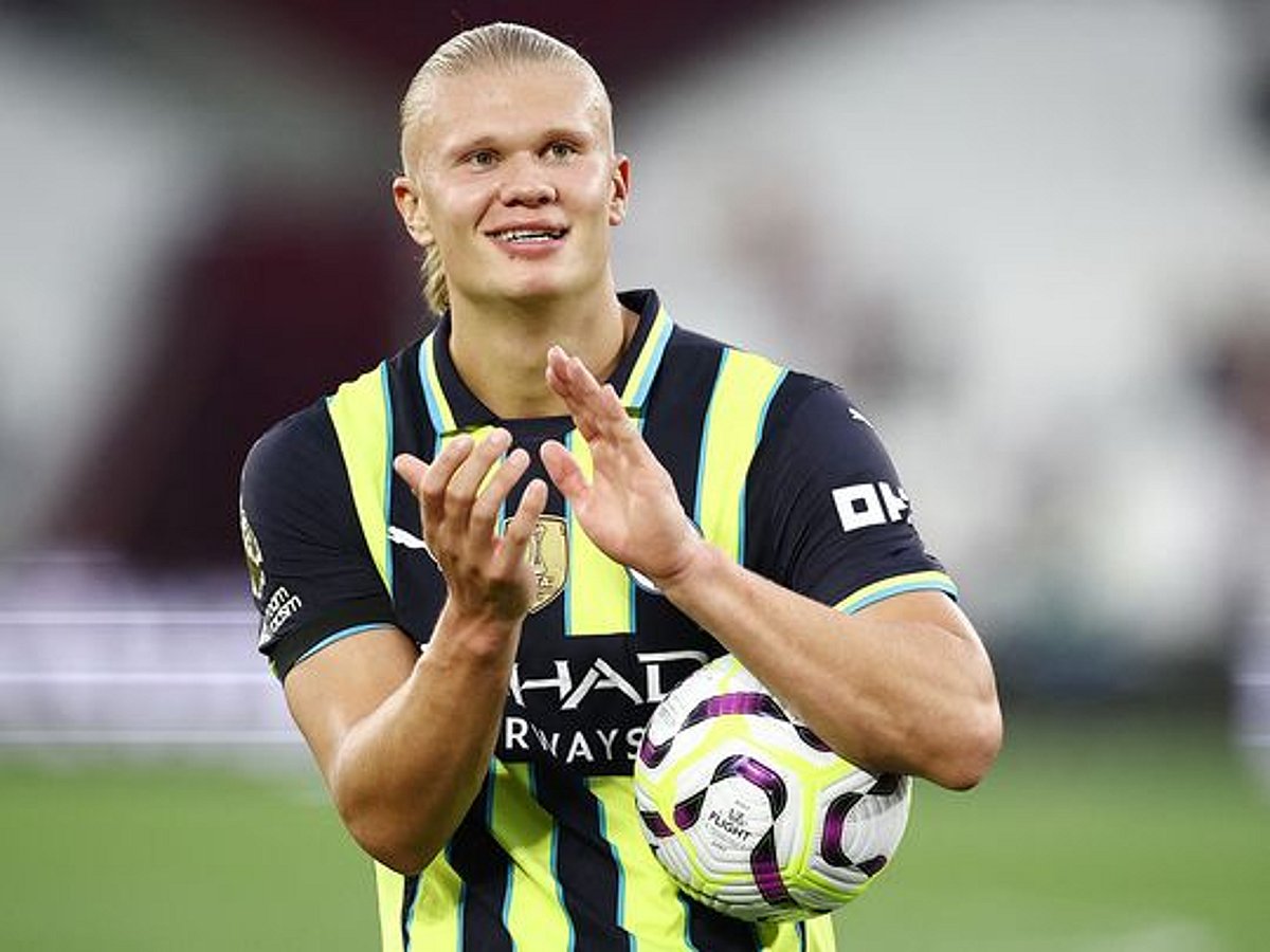 Football Arsenal Rice Erling Haaland treble fires Man City, Arsenal pay price for Rice red card