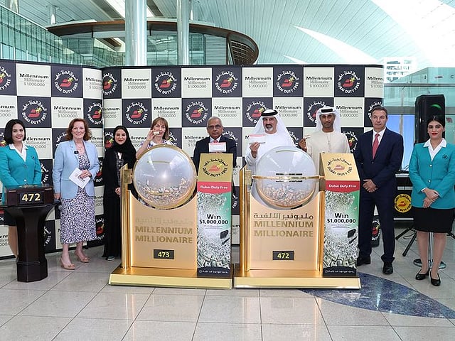 Two Indian groups win $1 million each in Dubai Duty Free Millennium ...