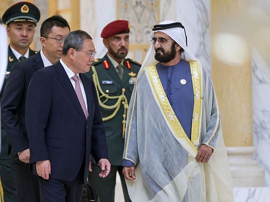 Mohammed bin Rashid receives China’s Premier of the State Council in ...