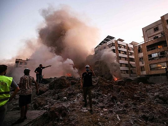 Huge explosions rock Beirut: Hezbollah leader Nasrallah was target of ...