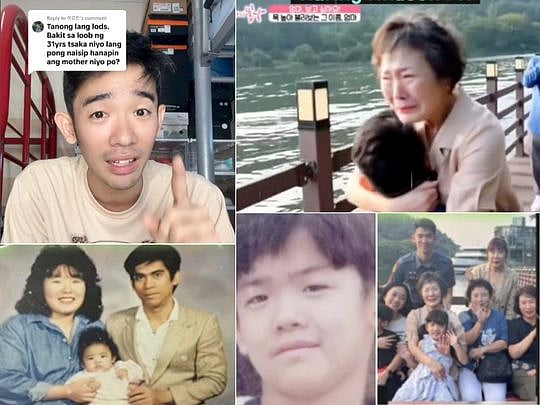 Filipino cop reunites with Korean mum after 31 years