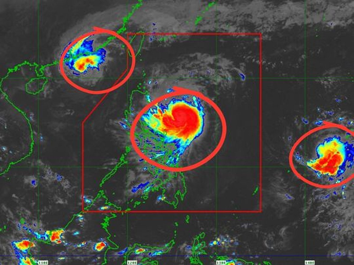 Less Intense Typhoon Philippines: Monster storm ‘Pepito’ set to strike Visayas, mainland Luzon