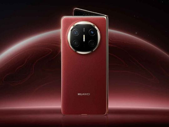 Huawei unveils next-generation foldable smartphone at Dubai launch event