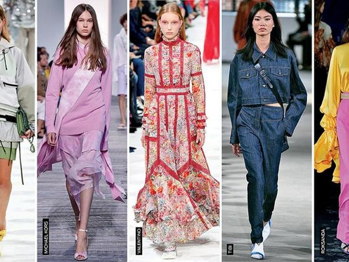 5 hottest fashion trends for Spring/Summer 2018