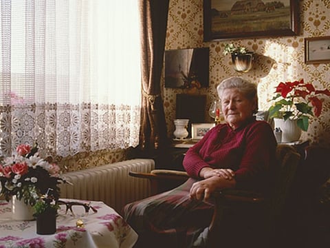woman relaxing