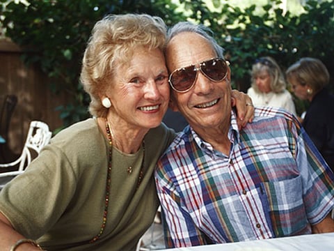 couple hugging