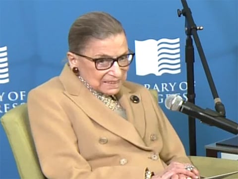 Supreme Court Justice Ruth Bader Ginsburg