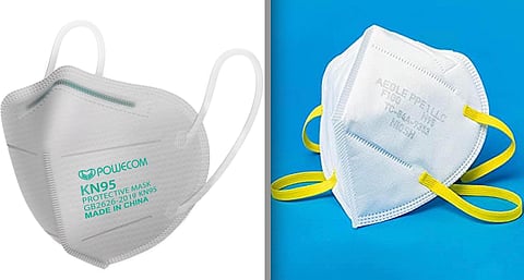 KN95 and N95 masks