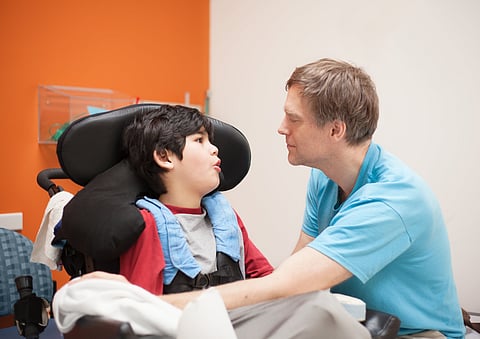 disabled child