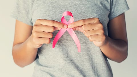 breast cancer ribbon