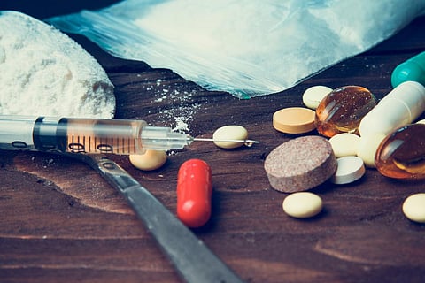drugs overdose pills needle addiction
