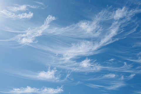 Foto de nubes en el cielo