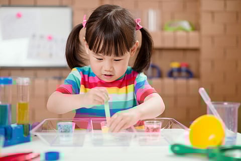 asian child toddler girl children