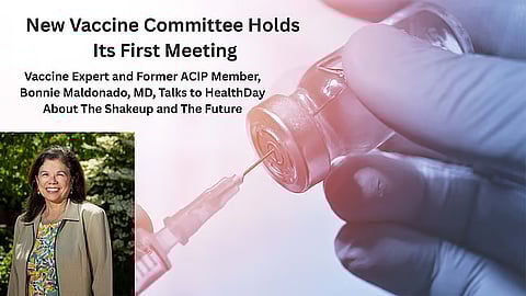 Ex-Vaccine Panelist Speaks Out on Firing, New Committee