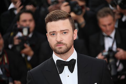 Justin Timberlake attends the 'Cafe Society'