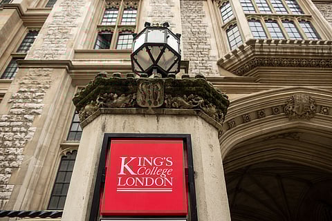London- King College London. A world renowned public research University.
