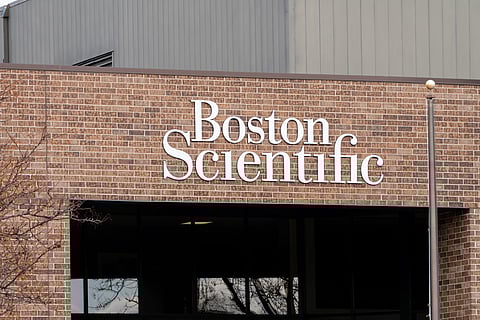 Boston Scientific Exterior Building and Corporate Logo