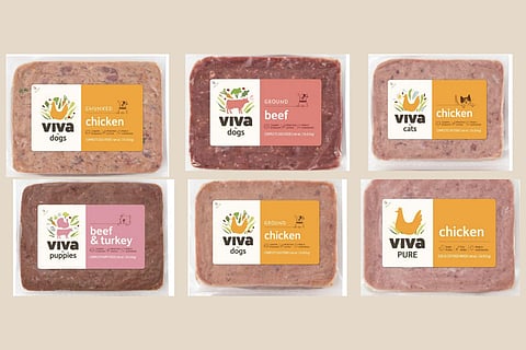 Product photos of the affected Viva raw food
