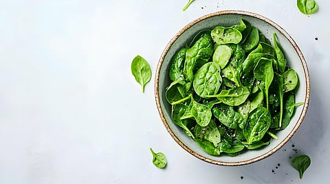 A bowl of spinach, Zeaxanthin