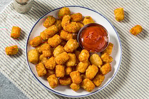 Homemade Baked Tater Tots Potatoes