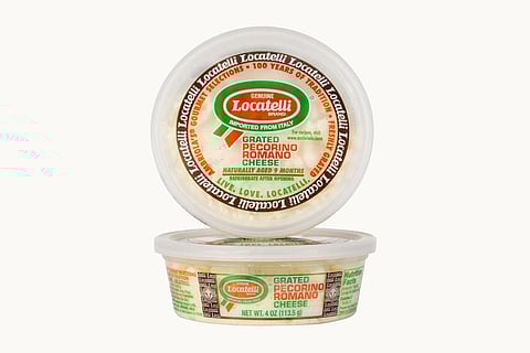 A photo of one of the affected cheeses.