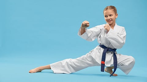 child martial arts karate