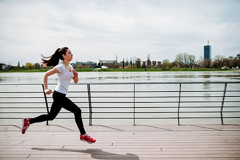 running