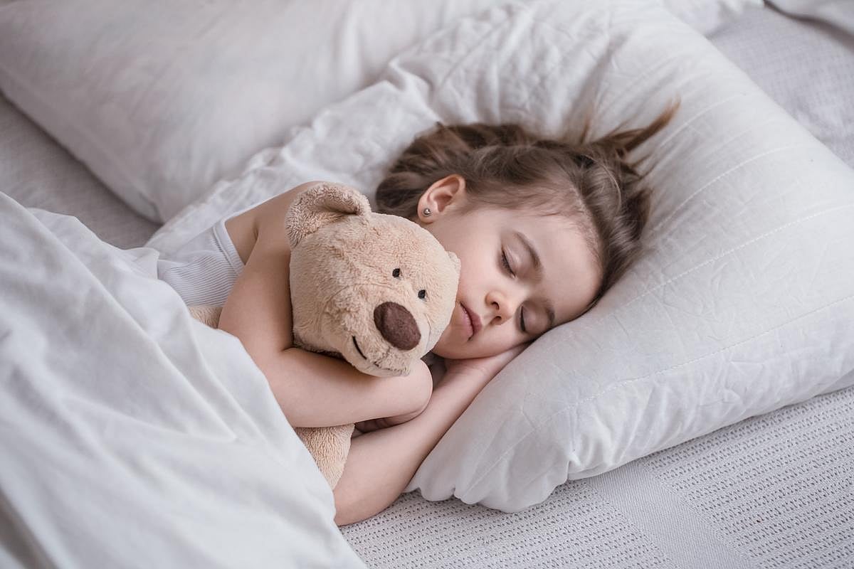 Kids Snooze Soundly In Happy Families